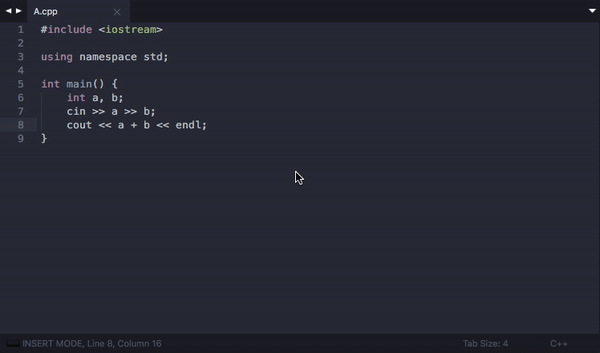 sublime text fast olympic coding